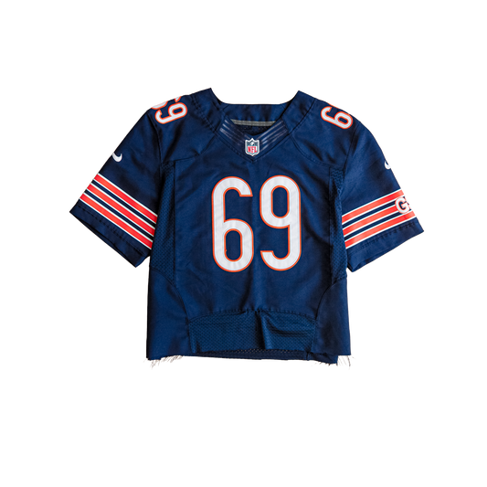chicago bears #69 cropped nike jersey
