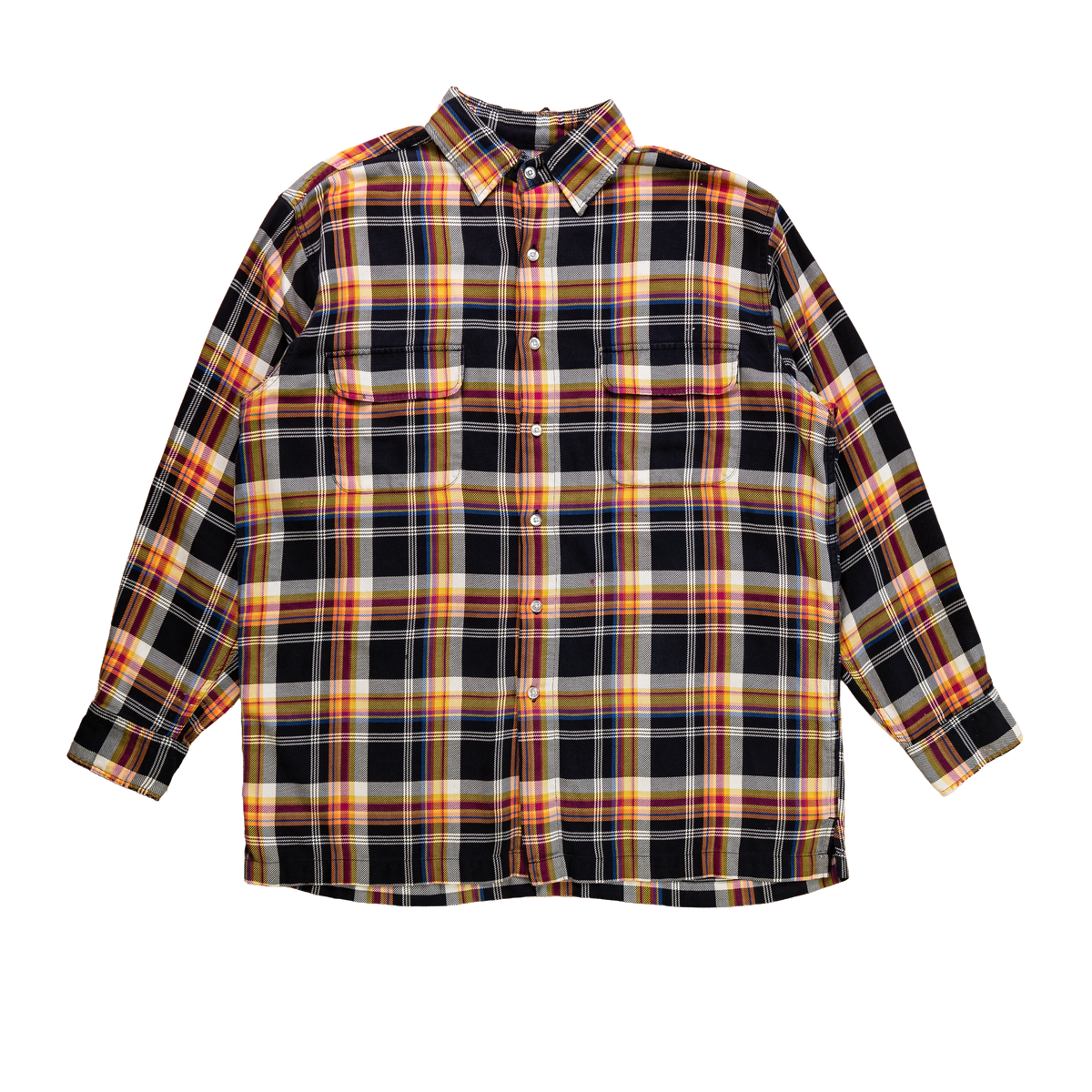 vintage plaid flannel