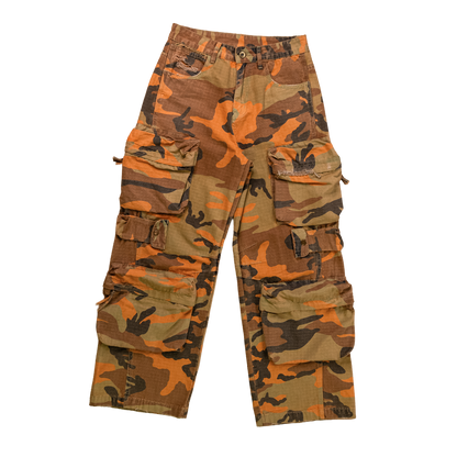 woodland camo cargo pants