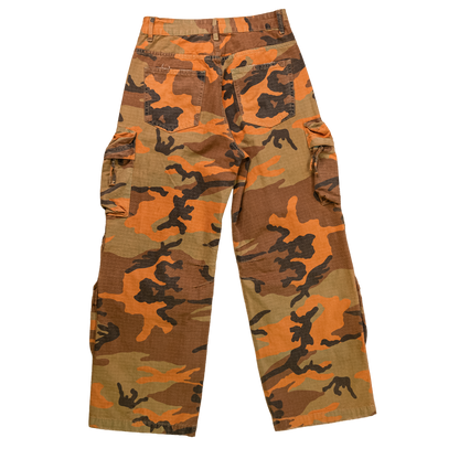woodland camo cargo pants