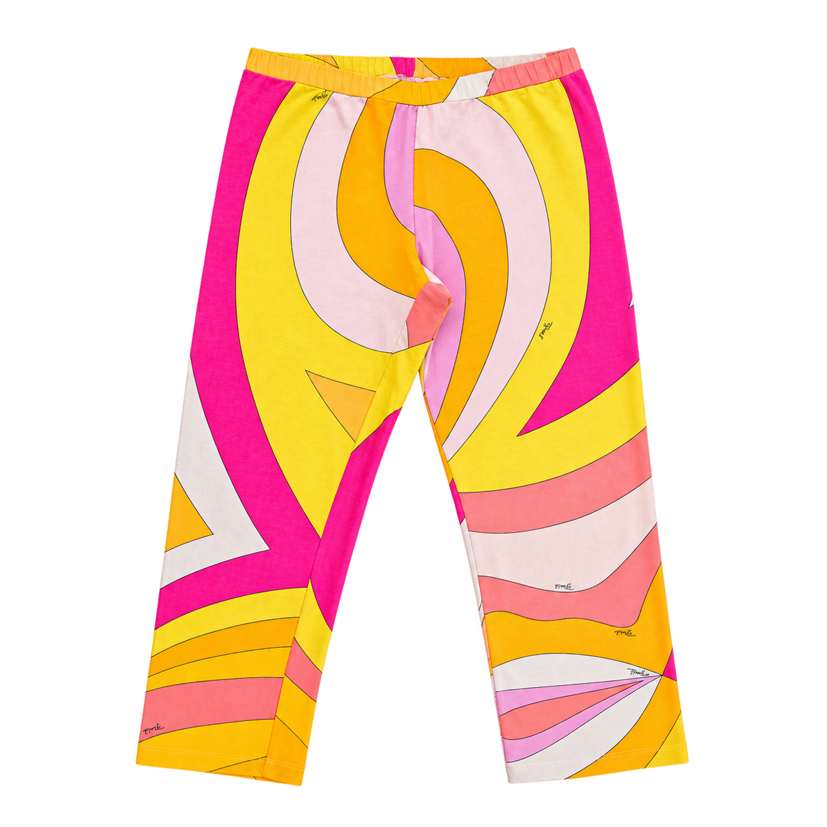 emilio pucci abstract print pants