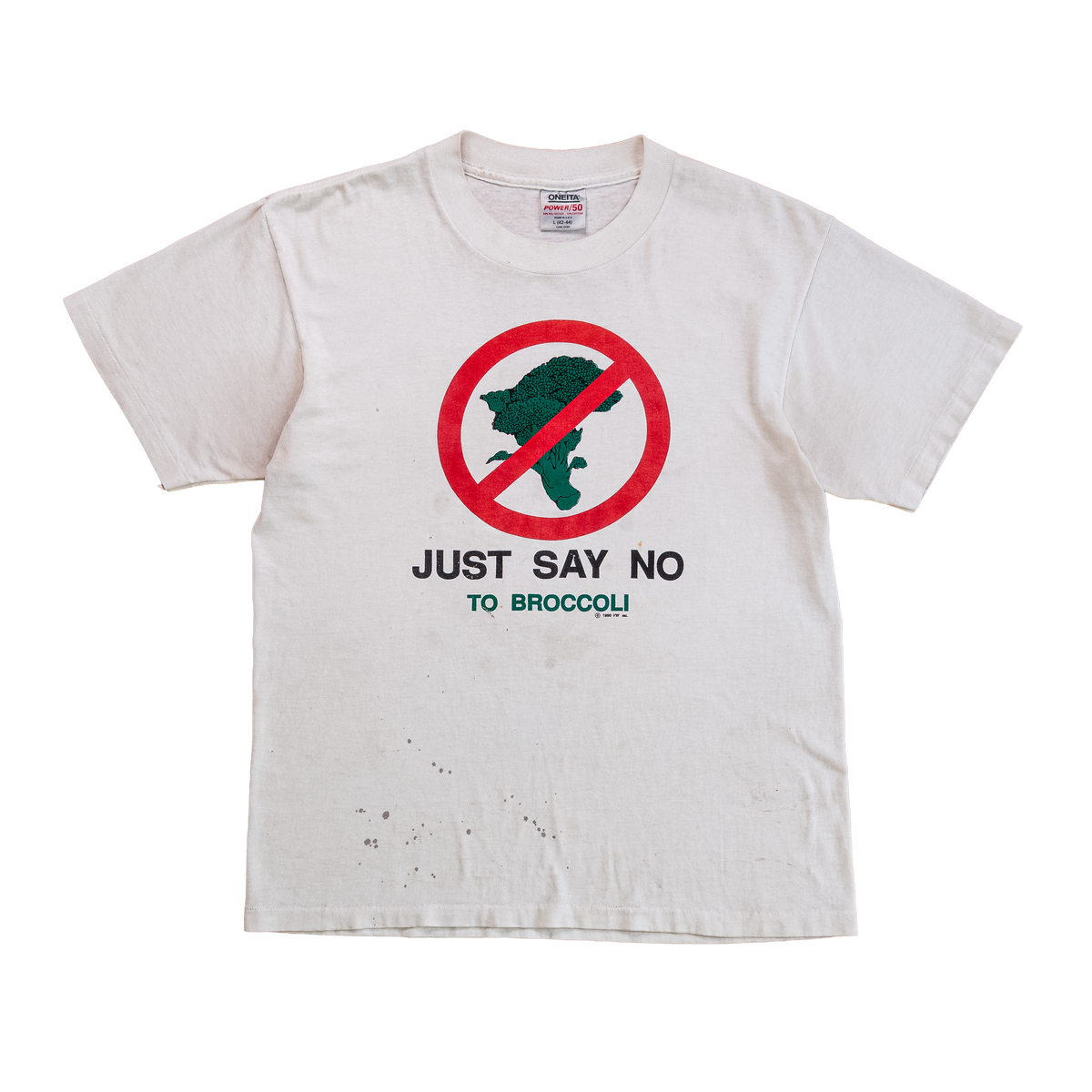 no broccoli t shirt