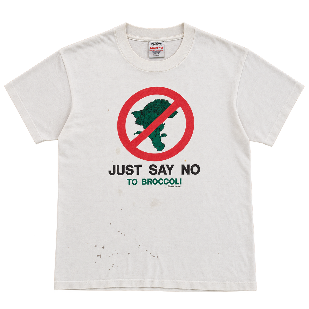 no broccoli t shirt