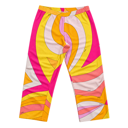 emilio pucci abstract print pants