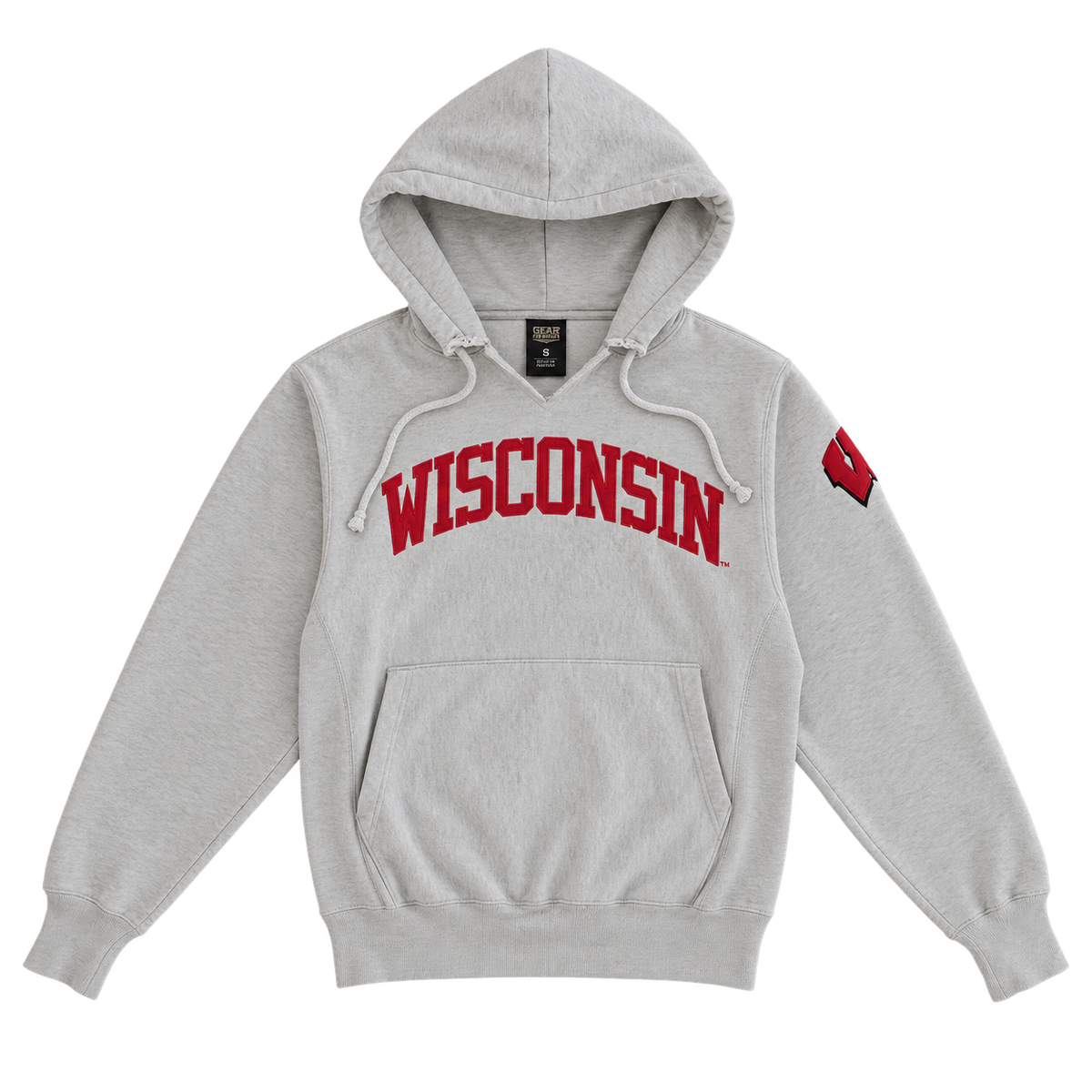 vintage wisconsin hoodie