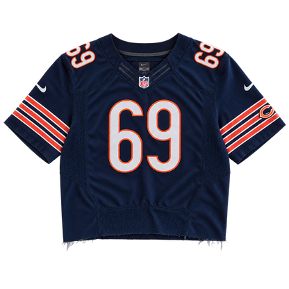 chicago bears #69 cropped nike jersey