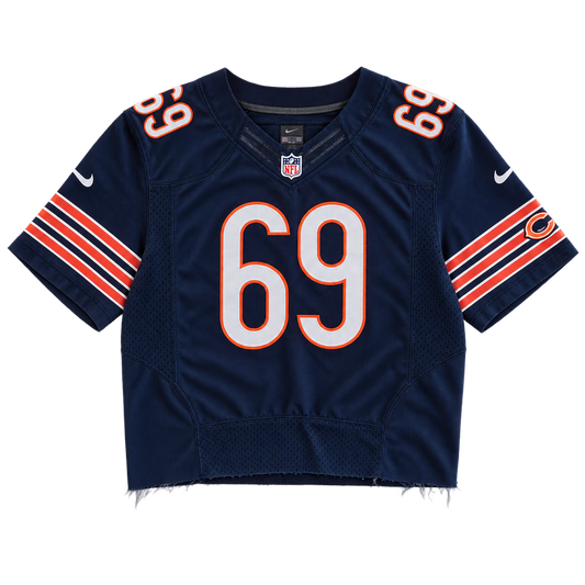 chicago bears #69 cropped nike jersey