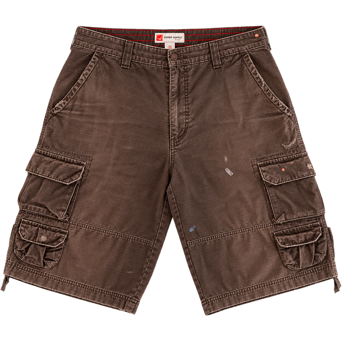 brown cargo shorts