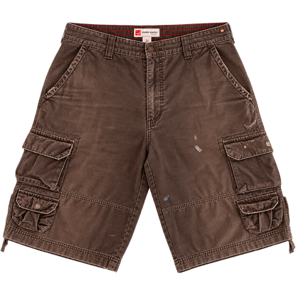 brown cargo shorts