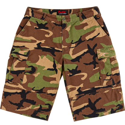 camo cargo shorts