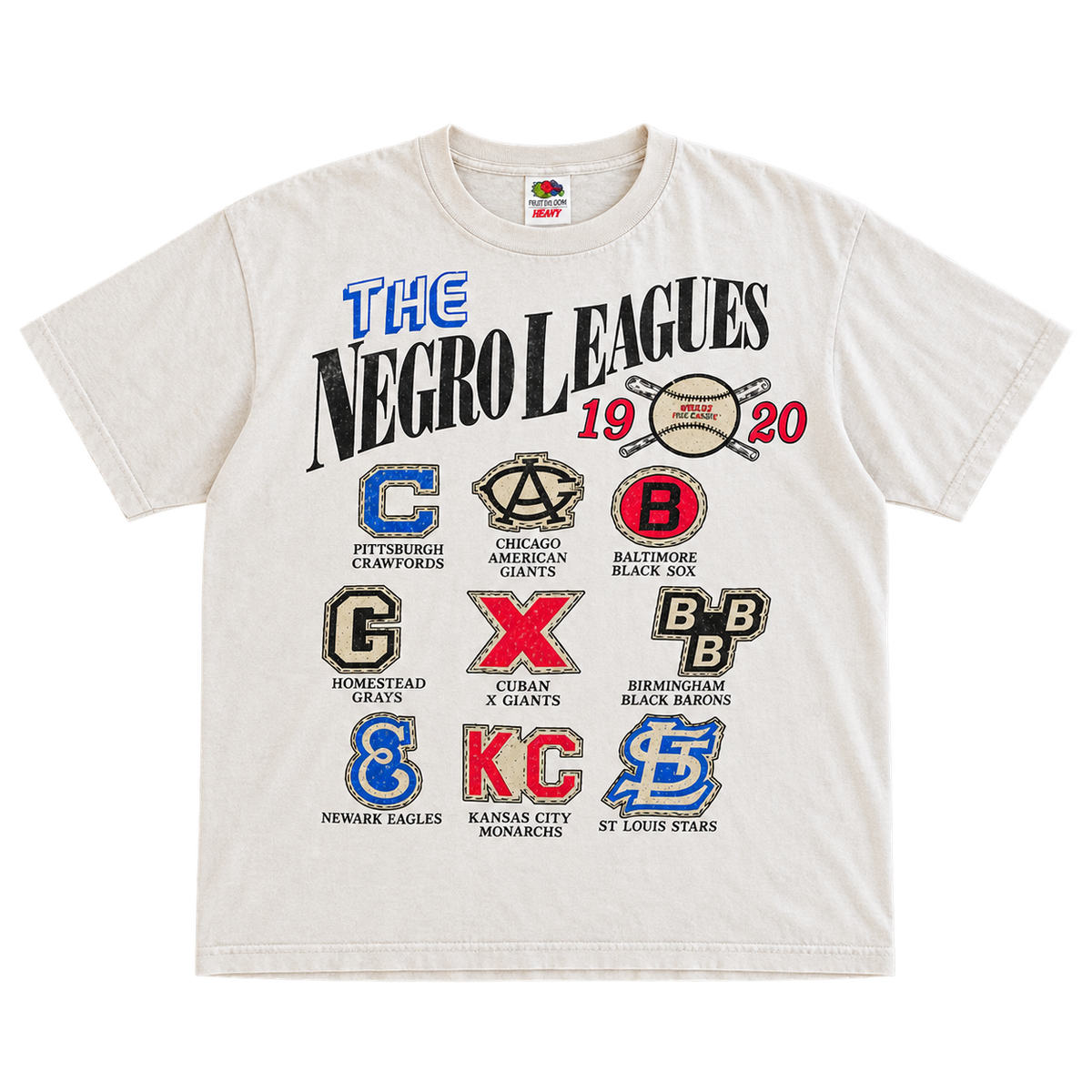 negro leagues rhinestone t-shirt