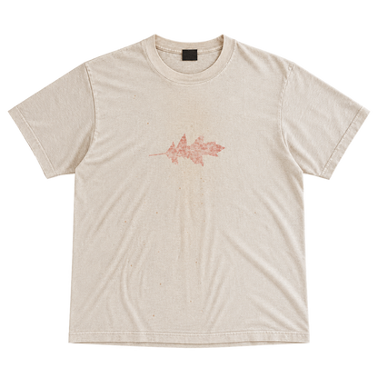 vintage leaf t-shirt