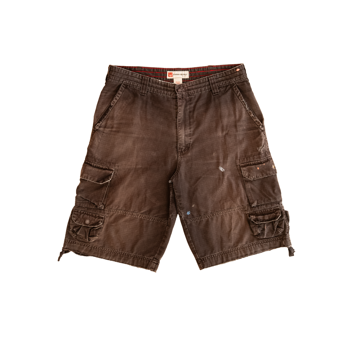 brown cargo shorts