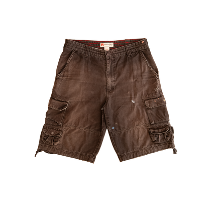 brown cargo shorts