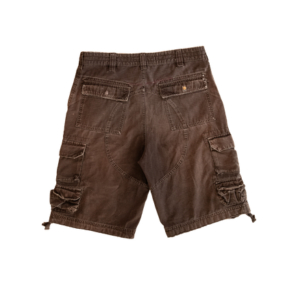 brown cargo shorts