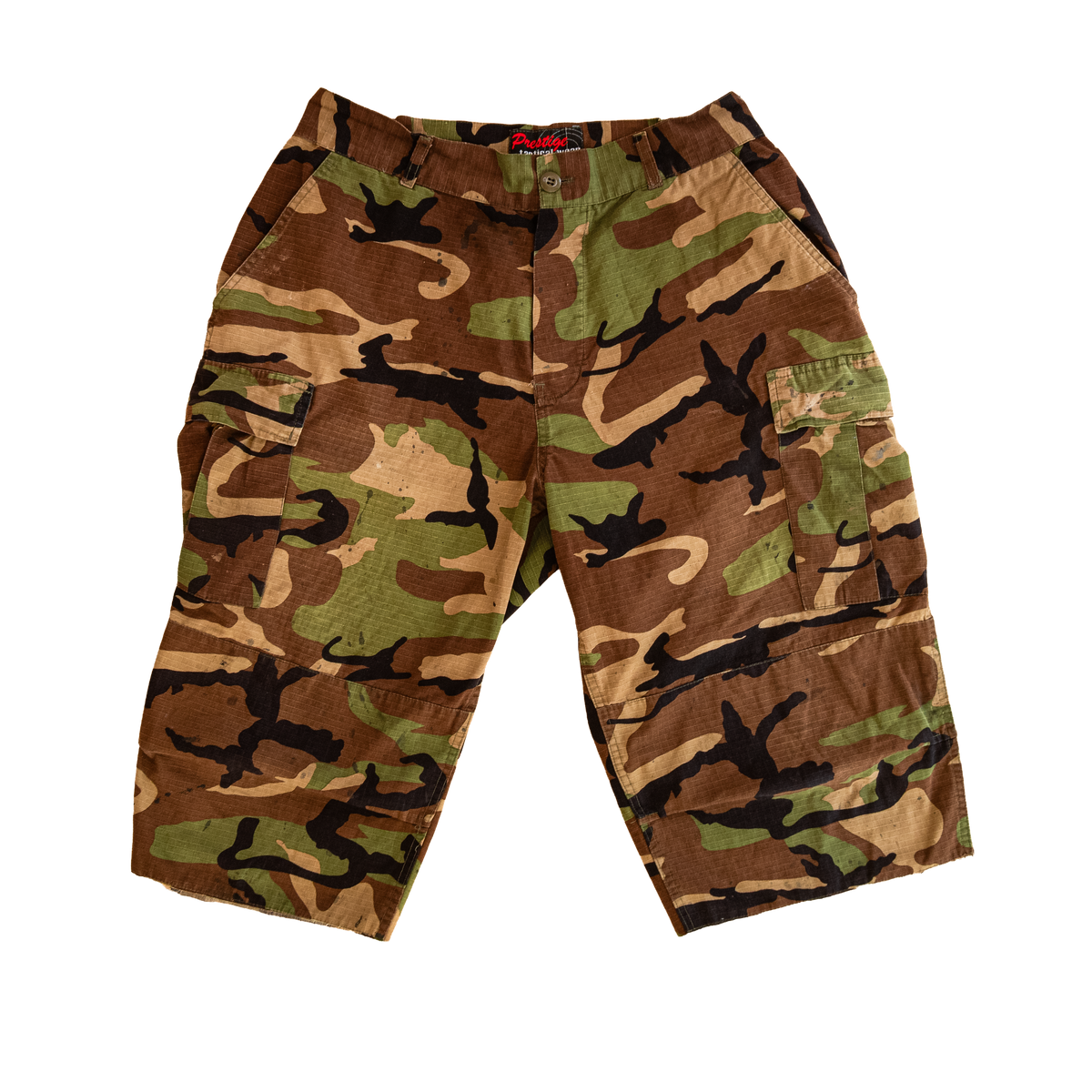 camo cargo shorts