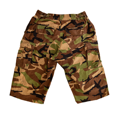 camo cargo shorts