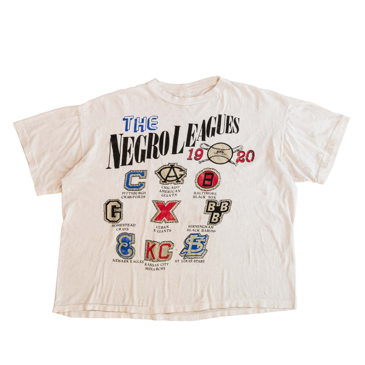 negro leagues rhinestone t-shirt