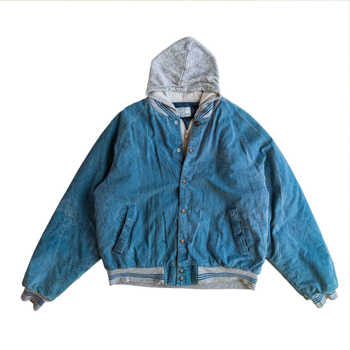 hooded bomber jacket