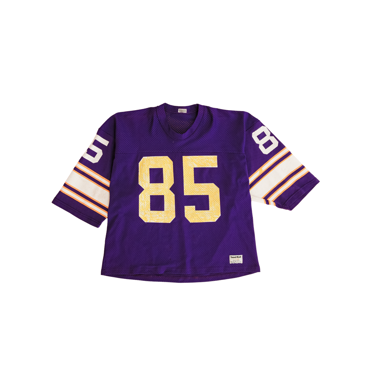 vintage sand-knit purple jersey