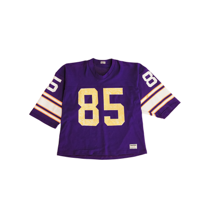 vintage sand-knit purple jersey