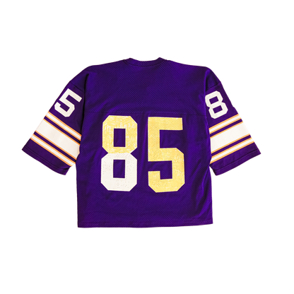 vintage sand-knit purple jersey