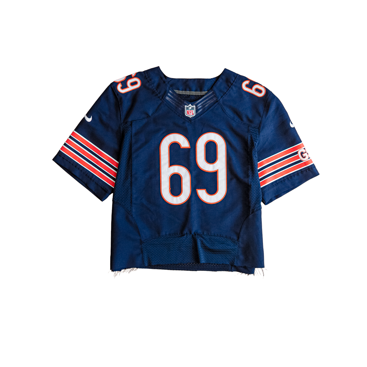 chicago bears #69 cropped nike jersey