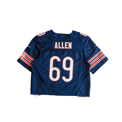 chicago bears #69 cropped nike jersey