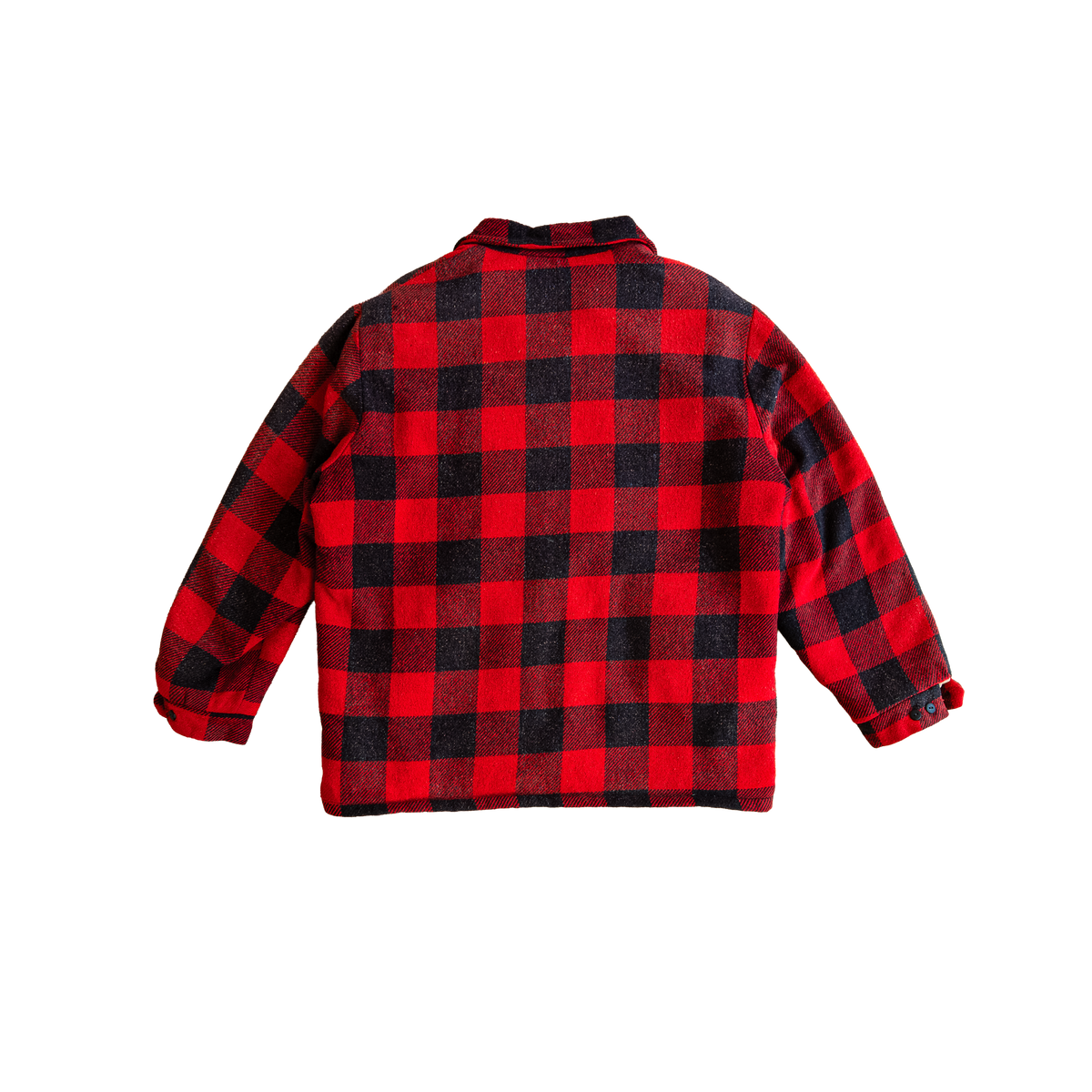 buffalo plaid sherpa jacket