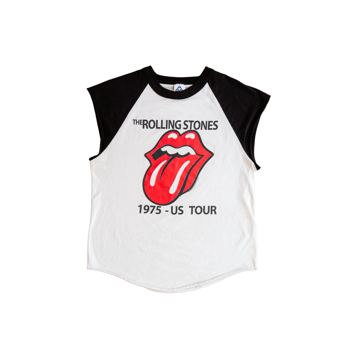 rolling stones 1975 US tour raglan